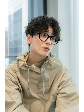 ロウ 銀座(RAW) フェザーパーマ アクティブショート ナチュラルマッシュ 銀座