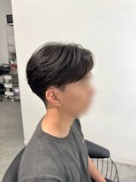 ドラマヘアー(dorama hair) ニュアンスパーマ/センターパート/ショートセンターパート