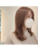 モック 蒲生四丁目店(moc) 女性らしいミディアムボブスタイル