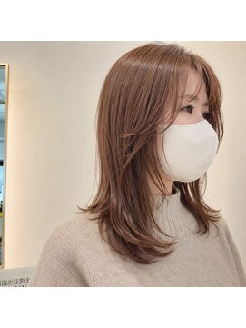 モック 蒲生四丁目店(moc) 女性らしいミディアムボブスタイル