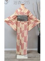 きものサロン すずめ屋&nbsp;レンタル番号　浴衣-25（勝虫）