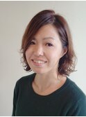 デジパで軽やかボブスタイル