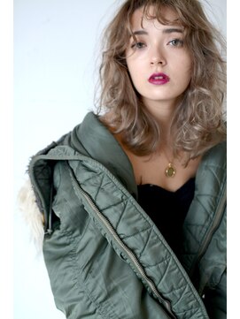 ベター(better) ミルクティーカラー うぶバングgrunge midi