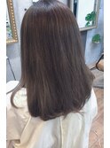 切りっぱなしセミロング