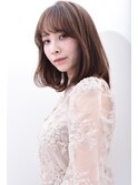 乾かすだけできまるロブ|ニュアンスカラー 30代/40代/50代