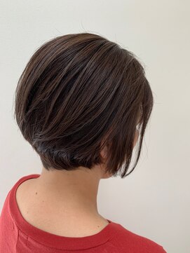 ダスティ 豊科駅前店(Dasty) グラデーションボブ×アッシュグレージュ