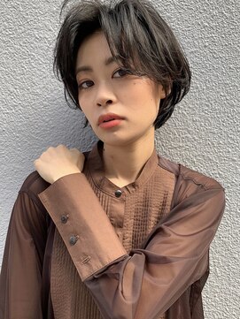 ラ ブレス なんばスカイオ(LaBless) 大人立体感丸みショートボブ×デジタルパーマ