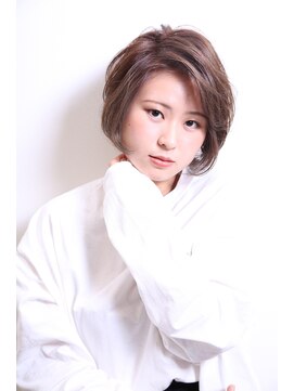 アンプヘアー 二条店(unpeu hair) 【デザインカラー】バレイヤージュ/ハイライト/ショートカット