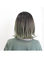 デコヘアーフラッペ(DECO HAIR frappe) エアタッチでつくるデザインカラー