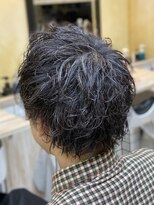 グルーマーズトウキョウ(GROOMER/S TOKYO) ウルフ　ランダムパーマ<理容室> <男性専門>〈髪質改善〉
