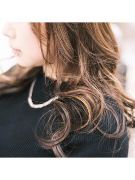 イースタイルコムズヘア 柳通り店(e-style com's hair) #イヤリングカラー#ミルクチョコレート#ニュアンスカラー