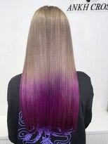 アンク クロス 池袋北口店(ANKHCROSS)&nbsp;《アンククロスYUKI》ミルクティーベージュ グラデーション