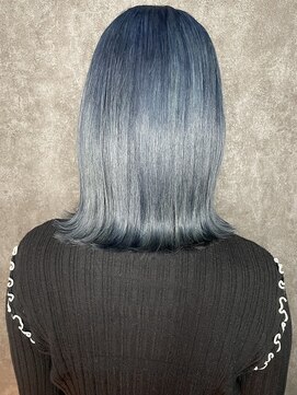 アンドライフ 市原店(AND LIFE) ネイビーブルー×ブリーチ