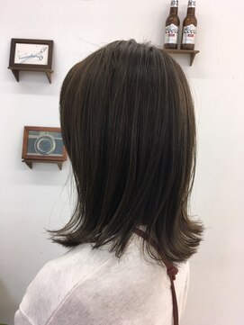 レオ 幸手(Leo) 20代30代大人可愛い髪質改善カラーアッシュグレージュ透明感