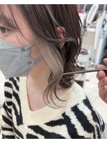 ヴィーヴォ 天六店(VIVO)&nbsp;【VIVO】神田康之 インナーカラー アイスグレージュ 韓国ヘア