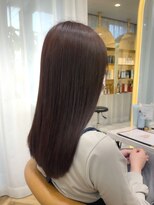 ロンドプランタン 恵比寿(Lond Printemps) 髪質改善トリートメントで艶髪ピンクブラウンヘア