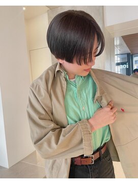 アオイ(aoi.) 薬院【aoi.】ショートボブ