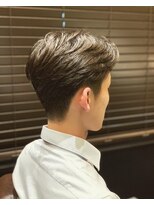 ヒロギンザバーバーショップ 丸の内店(HIRO GINZA BARBER SHOP)&nbsp;メンズ七三分けスタイルナチュラル　丸の内/東京/大手町