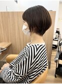 ナチュラルショートボブ