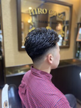 プレミアムバーバー 目黒店(PREMIUM BARBER produce by HIRO GINZA) ツーブロックスキンフェード/メンズカット/目黒