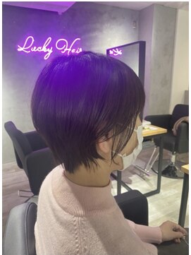 ラッキーヘア 加古川(Lucky Hair) スタイリング◎大人ショート【芝崎】