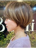 ショート/ショートカット/髪質改善/白髪ぼかし/