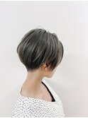ハンサムマッシュ×ツーブロ×アウターカラー