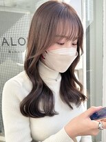 オー 表参道(+O) ピンクブラウン/エアリーロング/美髪髪質改善