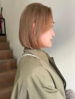ショートカットタッセルボブミディアムボブ長めボブダブルカラー