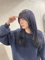 ロンドウル 熊本(Lond ulu) 【韓国アイドル】レイヤーカット×透明感カラー