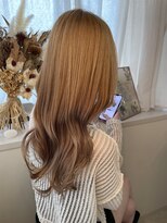 ココルアナ(coco luana)&nbsp;ミルクティーカラー/韓国/ブリーチ/レイヤーカット