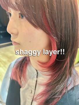 ヘアーリゾートサロン リチェット(Hair Resort Salon Ricetto) シャギーレイヤー