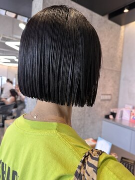 メルバイレガロ 水戸(mer by REGALO) 丸くならない#ストレートボブ