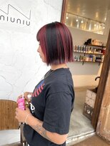 ニュウニュウ(NIU NIU)&nbsp;アンブレラカラー×チェリーレッド