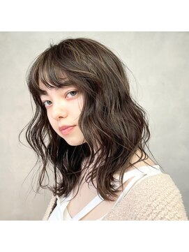 エル 北千住(elu) バブみレイヤー_メルティカラーフェミニンロング似合わせカット