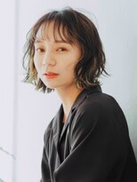 ディバイン ティエドゥール お花茶屋(divine tiedeur)&nbsp;ゆるふわボブ スタイル