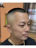 坊主スキンフェード