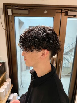 シャンプーボーイアネックス(SHAMPOO BOY Annex) メンズマッシュ　ツイストスパイラルパーマ　佐世保