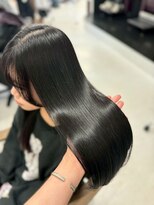 ハピネス クローバー 学園前店(Happiness CLOVER)&nbsp;グレージュ ブルージュ 韓国　ブリーチなし暗めカラー