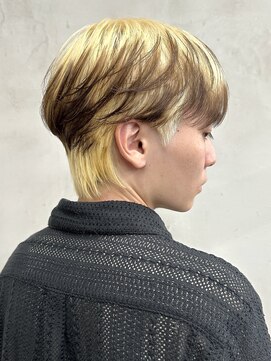 ニコ トウキョウ ヨコハマ(nico) センターパートニュアンスパーマメンズカット