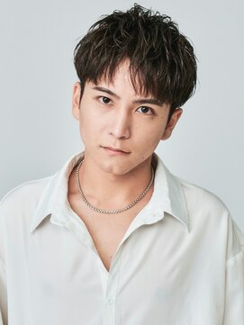 ロンドオム 池袋(Lond Homme) men's/メンズ/フェザーパーマ/黒染め/韓国/ブルーブラック/池袋