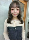 レイヤーカット/顔まわりカット/ミディアム