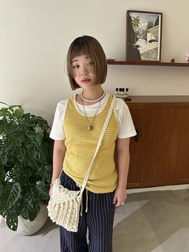 デン(den) ぷつっと bob 似合わせカット