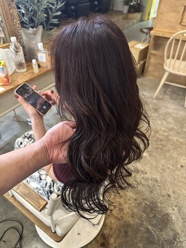 ウィークエンド(WEEKEND) 秋オススメカラー☆カシスレッド