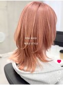 韓国レイヤーカット/ブリーチ/レイヤーカット/ハッシュカット