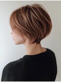 30代40代ショート白髪染めグレイカラーボブ艶栄名駅伏見丸の内