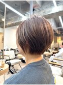 黒髪/クラゲヘアー/オリーブグレー/小顔/ココアベージュ/我孫子