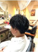 高校生　ナチュラルパーマ