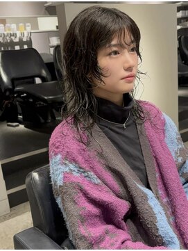 ヘアーエスクールシーユー 枚方T-SITE店(hair S.COEUR×Cu) ウルフカット/大阪枚方美容室