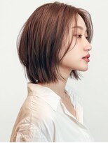 フレイムス ヘア アンド リラックス 高崎駅西口店(Frames hair&relax)&nbsp;20代30代40代ナチュラル大人可愛グラデーションボブ